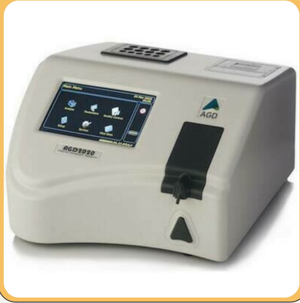 AGD 2020 Semi-Auto Biochemistry Analyser