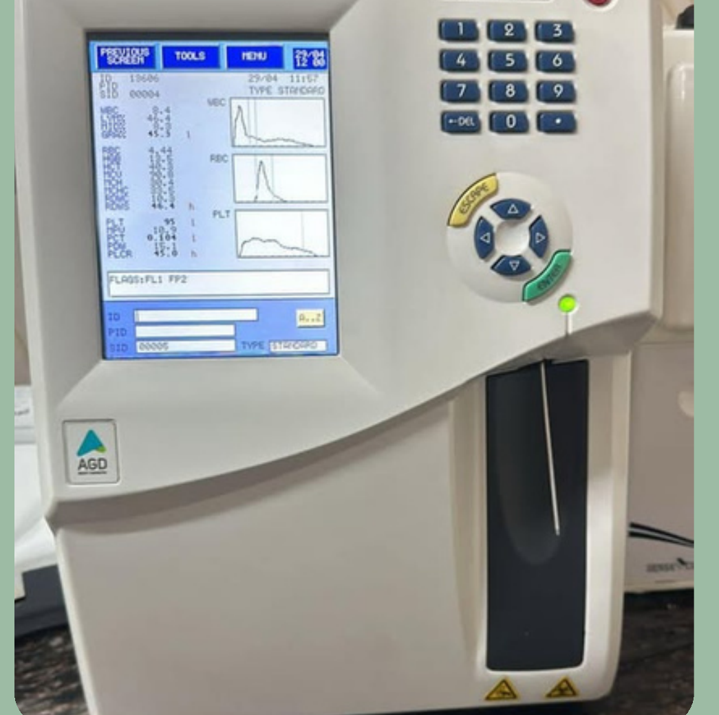 AGD 320 Hematology Analyser